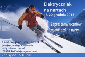 Elektryczniak na nartach