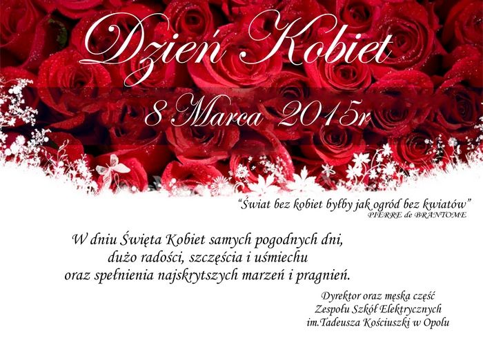 Dzień Kobiet 2015r