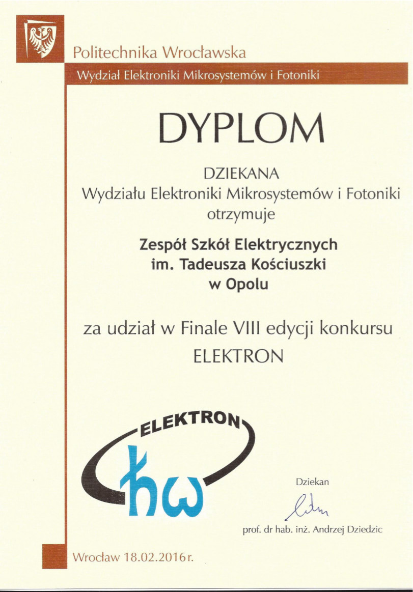 elektron 2016