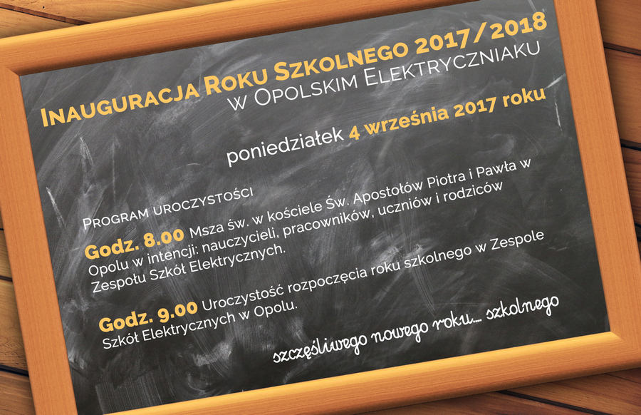 rozpoczecie roku 2017