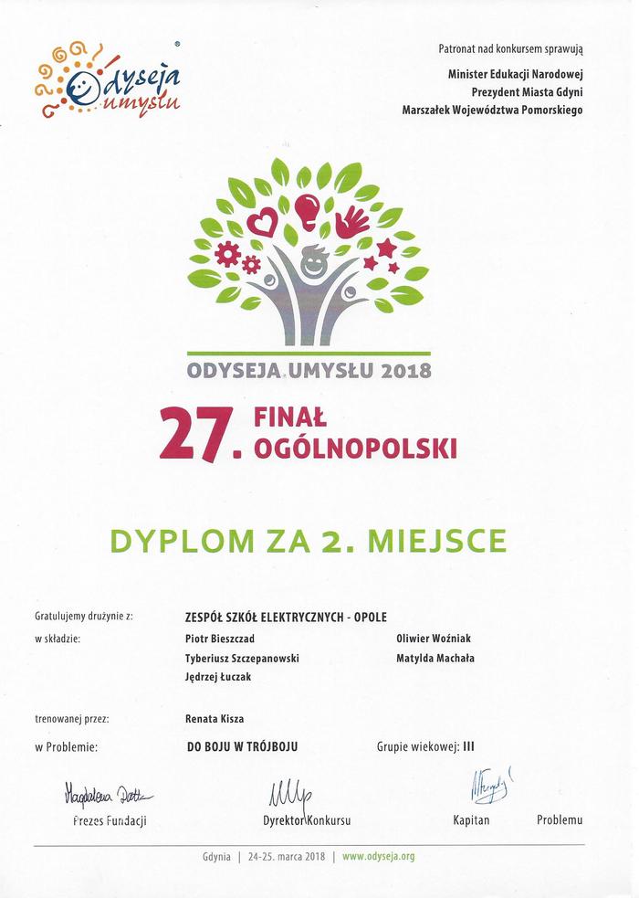 odyseja dyplom m2