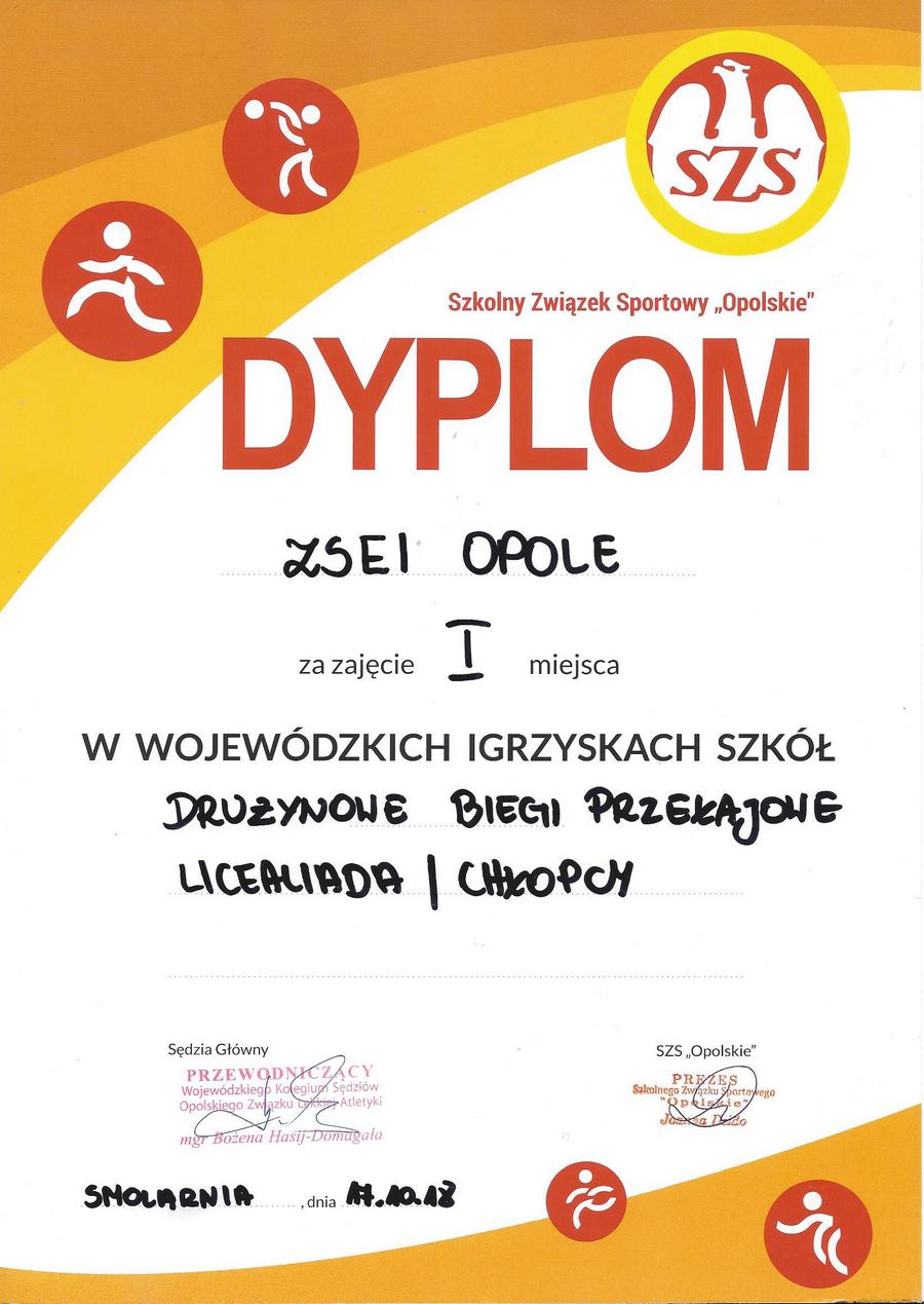 biegi przelajowe7 dyplom