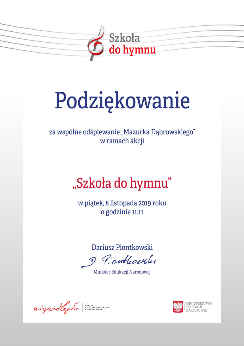 swieto niepodleglosci dyplom