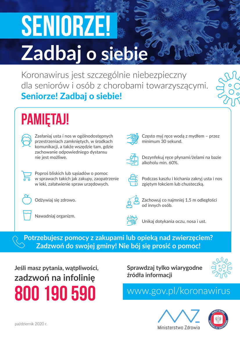 5. Plakat seniorze zadbaj o siebie a4