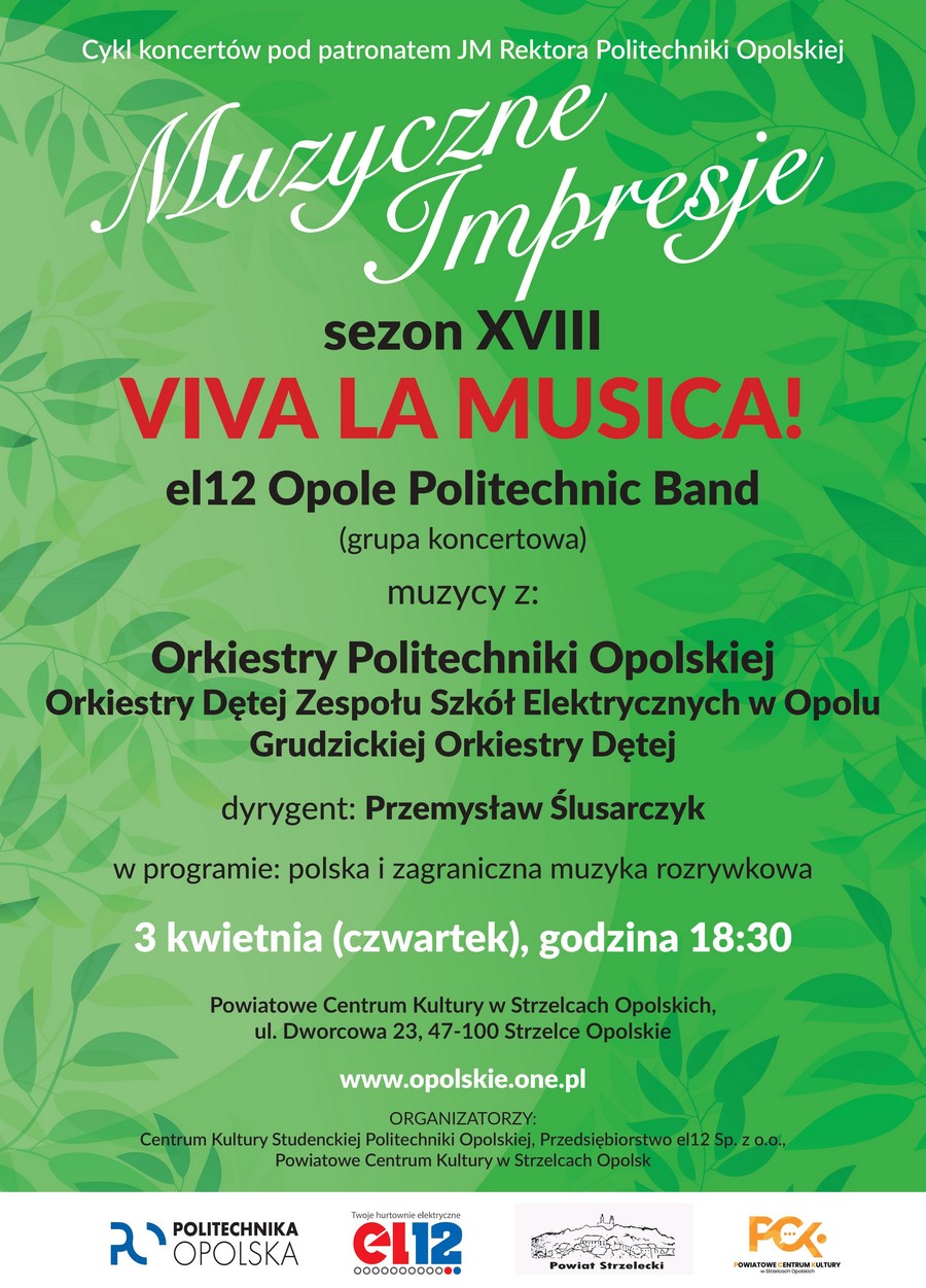 Muzyczne impresje 03042025, Powiatowe Centrum Kultury w Strzelcach Opolskich